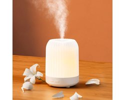 Ultrasone Aromadiffuser 250 ml Met 7 Kleuren Led Verlichting En Luchtbevochtiger, Automatische Uitschakeling Met Timer Voor Etherische Oliën, Stille Geurverspreider Voor Slaapkamer, Woonkamer En Yoga