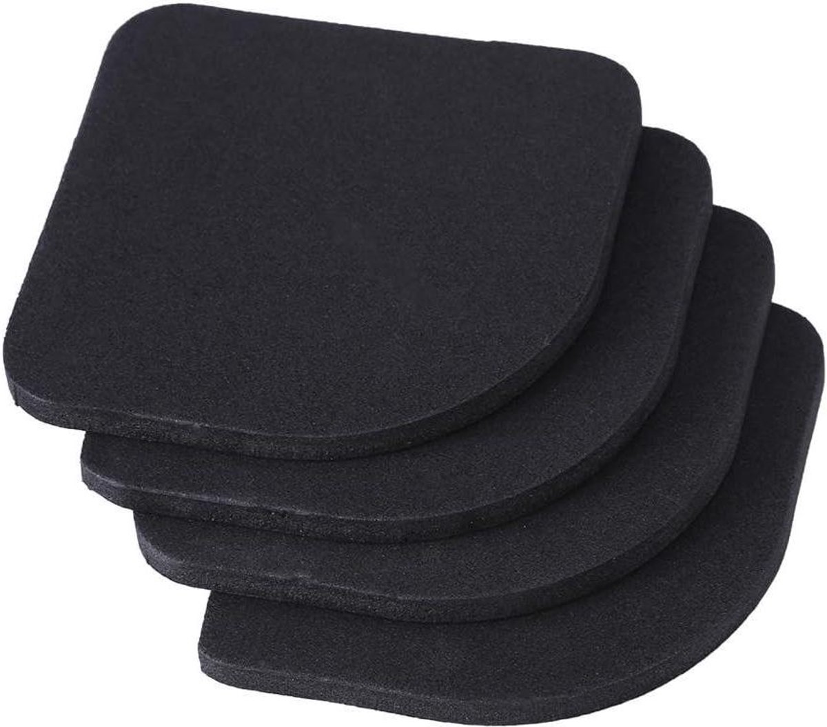 Anti-Vibratie Pads - Rubberen Dempers voor Wasmachine en Koelkast - Geluiddempende Voeten - Set van 4