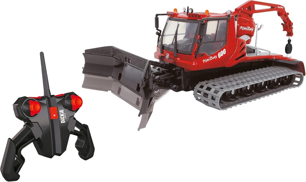 Op Afstand Bestuurbare Pistenbully met Licht en Schop, 51 cm