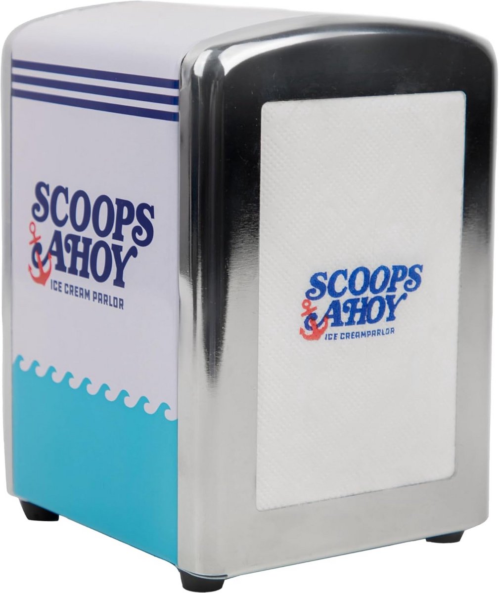 Servetdispenser met Servetten - Scoops Ahoy Thema