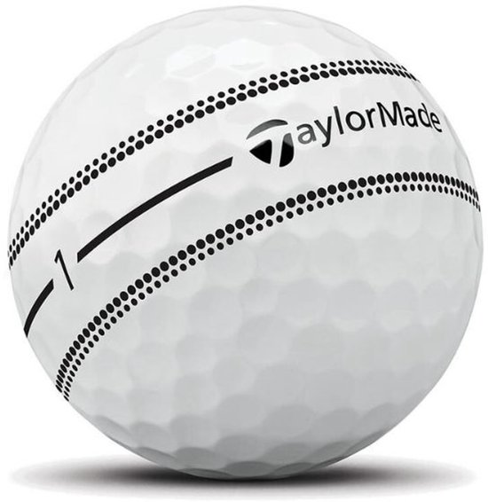 Taylormade TP5 Stripe Golfballen Wit 2026 van TaylorMade — afbeelding 3