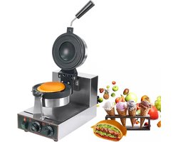 Professionele Burger Wafelijzer Elektrisch met Antiaanbaklaag