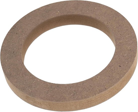 Allecto - Universele Auto Speaker Spacer Adapter Beugel - Montage Ringen - Houten - Subwoofer - 4 Stuks - Geschikt voor Auto - Bruin - Speaker Montage Houder Plaat. — afbeelding 5