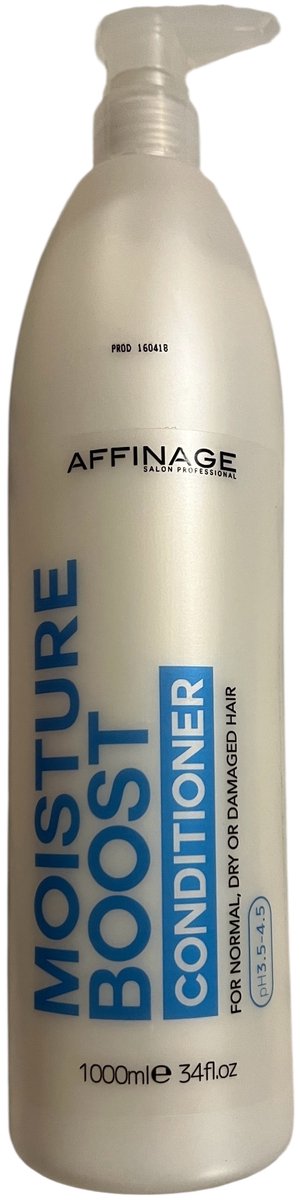 Affinage Moisture Boost Conditioner 1000 ml voor Normaal, Droog en Beschadigd Hair