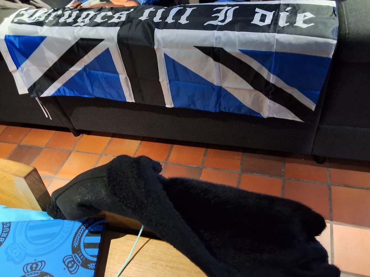 Vlag 'Bruges till I die' 100 x 150 cm