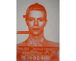 IXXI David Bowie, David Studwell & Bridgeman Images - 100 x 140 cm - Grote wanddecoratie en posters - Fotografie, Vintage, Mancave, Portretten, Film
