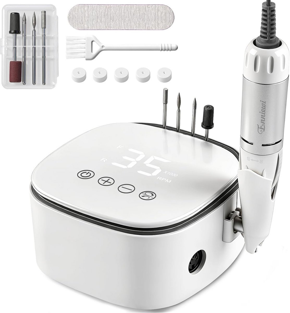 Elektrische Nagelvijl Set voor Manicure en Pedicure