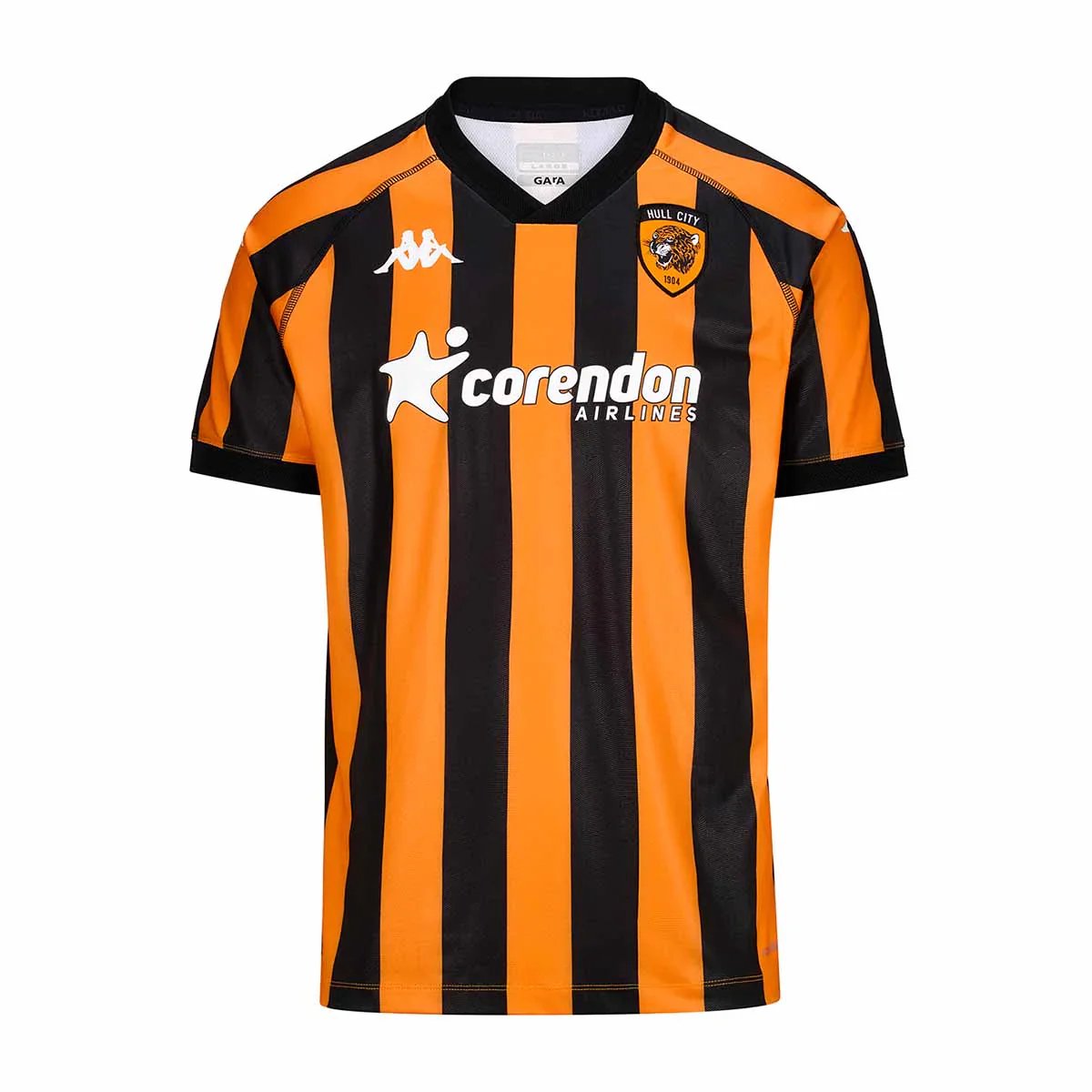 Hull City Thuisshirt 2025 - Engeland Voetbalshirt - Hull City - Kappa - Maat M - Globalsoccershop