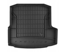 Premium Rubberen Kofferbakmat met Organizer Functie - Geschikt voor SKODA Octavia III Liftback (2012-2017) - Pre-facelift - Zonder verstelbare laadvloer - TPE - Geurloos - Zwart