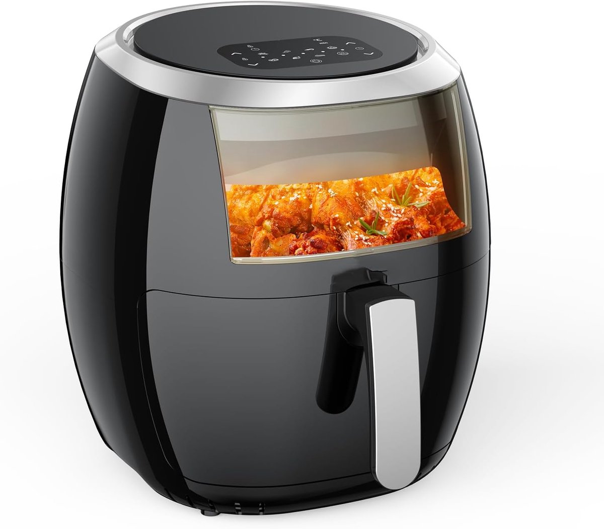 Air Fryer 8L XL, 1800 W, multifunctioneel, 8 automatische programma's,zwart