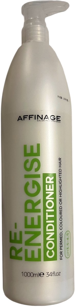 Affinage Re-Energise Conditioner 1000 ml voor gekleurd, gepermanent of geblondeerd haar