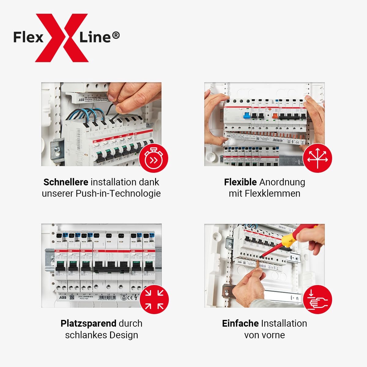 Zekering Automaat - Mini Stroomonderbreker - Beveiliging Circuits - C-Karakteristiek 6kA - 10 Ampère 1P