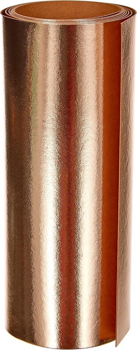 Textuur Rol voor Machines - Rose Goud - 6x12 Inch - Veelzijdig Knutselmateriaal