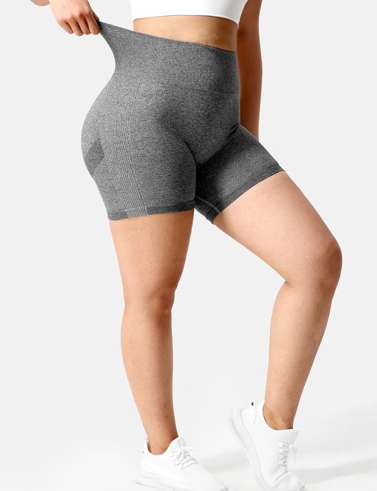 Sportbroek - Korte Legging - Actieve Oefeningen - Naadloos Met Contour - 3.5 Inch — afbeelding 3