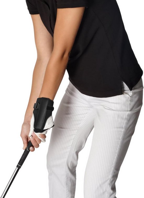 Golf Polssteun - Swing Trainer - Golf Training - Polsfixatie - 15 x 9 cm - Zwart van Merkloos — afbeelding 4
