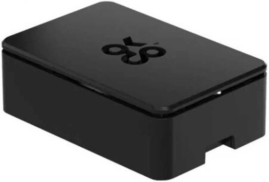 Zwarte Behuizing voor Raspberry Pi 4 Model B - Beschermende Case