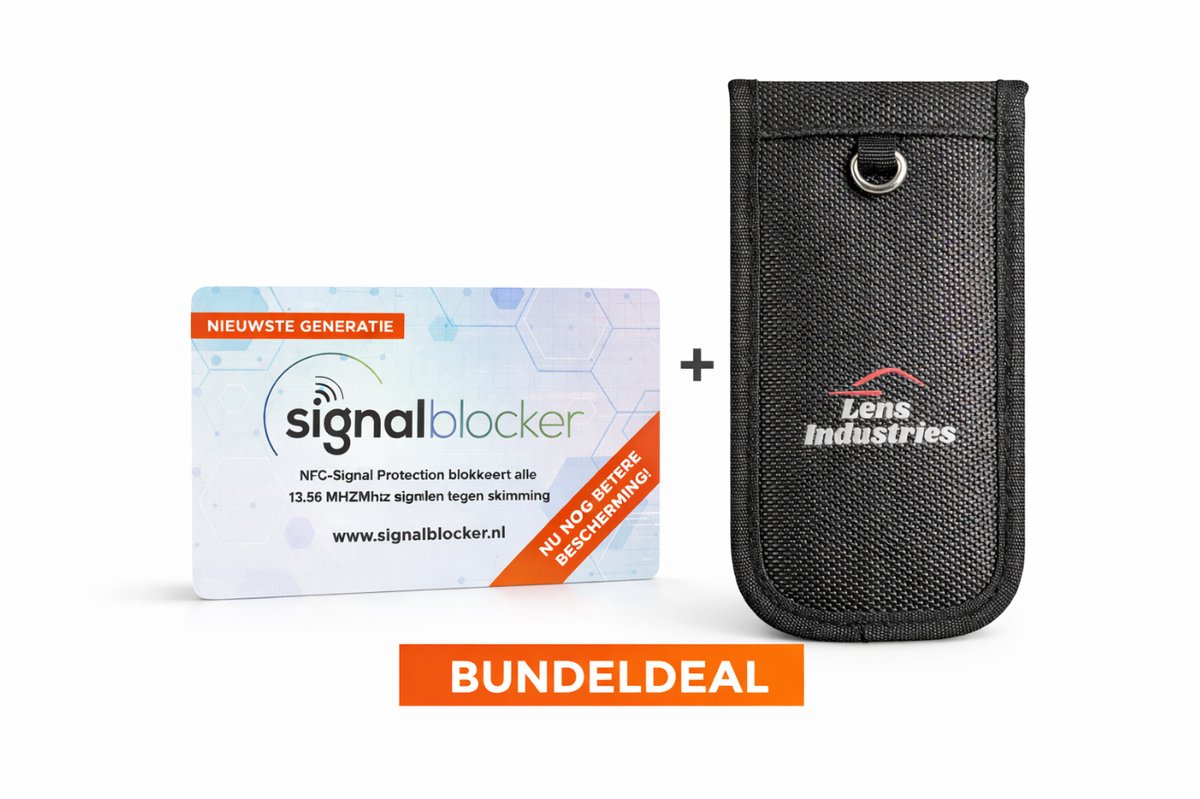 SignalBlocker Totaalbescherming Bundel – Bescherm Je Pas én Autosleutel