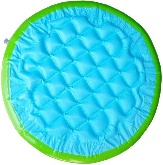 Opblaasbaar Zwembad - Babybadje Kinderbad - Waterpret Buiten - Opblaasbare Bodem - 61x22 cm - Gekleurde Buizen — afbeelding 2