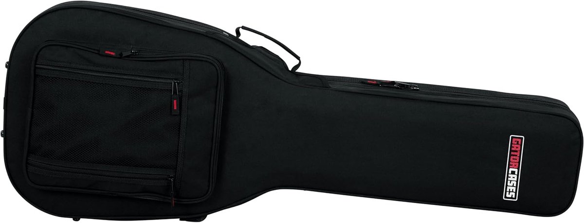 Lichtgewicht Polyfoam Gitaarkoffer voor SG Double Cutaway Elektrische Gitaren
