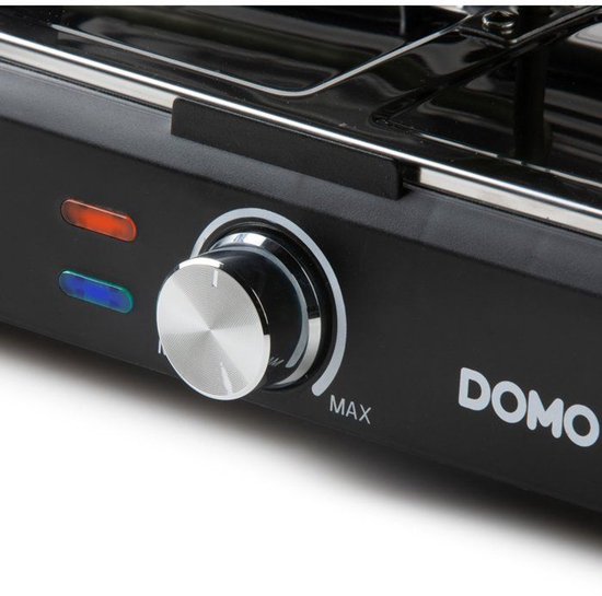 DOMO DO9294G Raclette grill - Gourmetstel 8 personen - Tafelgrill - Wooden design - 1400 W — afbeelding 3