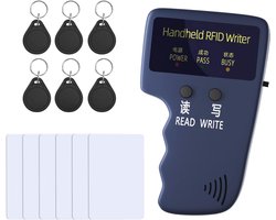 Draagbare RFID Kopieerapparaat 125kHz Lezer Writer Duplicator voor EM4305 en T5577 Tags