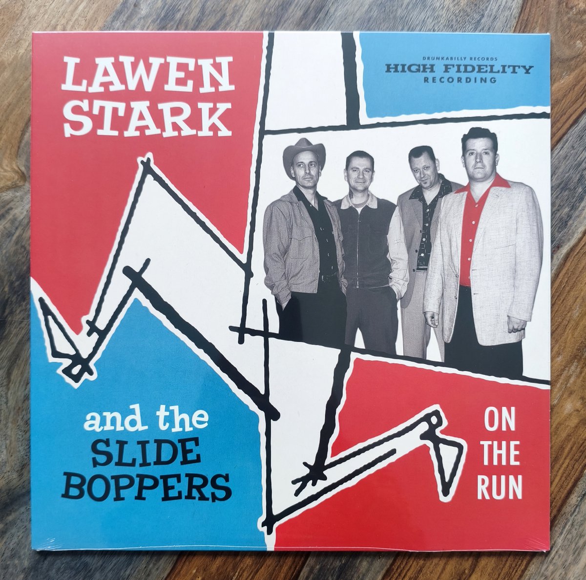 Lawen Stark And The Slide Boppers - On The Run (LP, Ltd.)