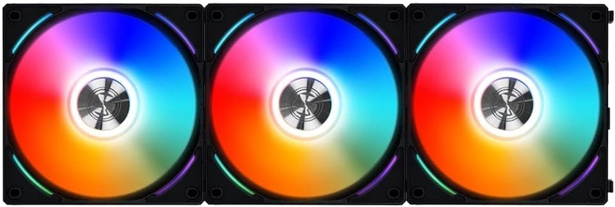 PC Ventilator - Koeler Set - Computer Koeling - Modulair Systeem - 120 mm - Zwart
