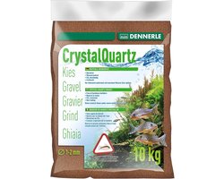 Aquarium Grind - Bodembedekking Aquarium - Natuurlijk Aquarium - Afgeronde Korrels - 1-2 mm - Lichtbruin