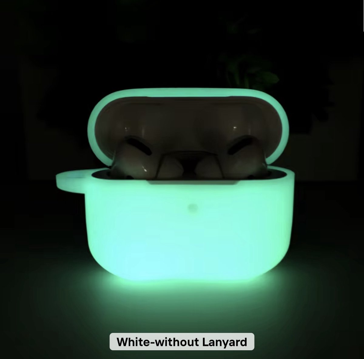 Glow in the Dark Siliconen Hoesje voor Apple AirPods 4 – Beschermcase