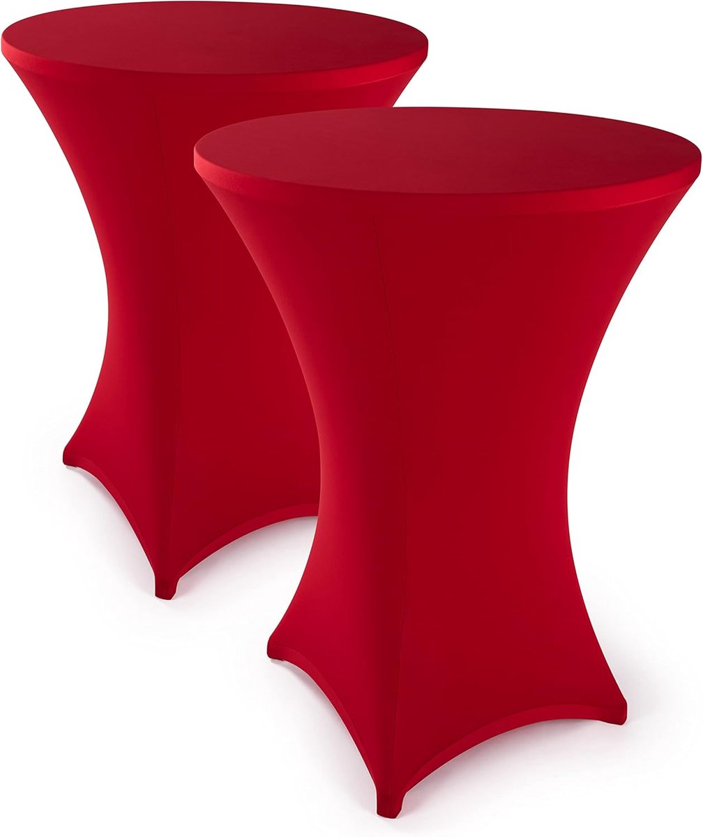 Rekbare Tafelhoezen 2-Pack voor Bistrotafel/Bartafel - Hoogwaardige Stretchhoezen