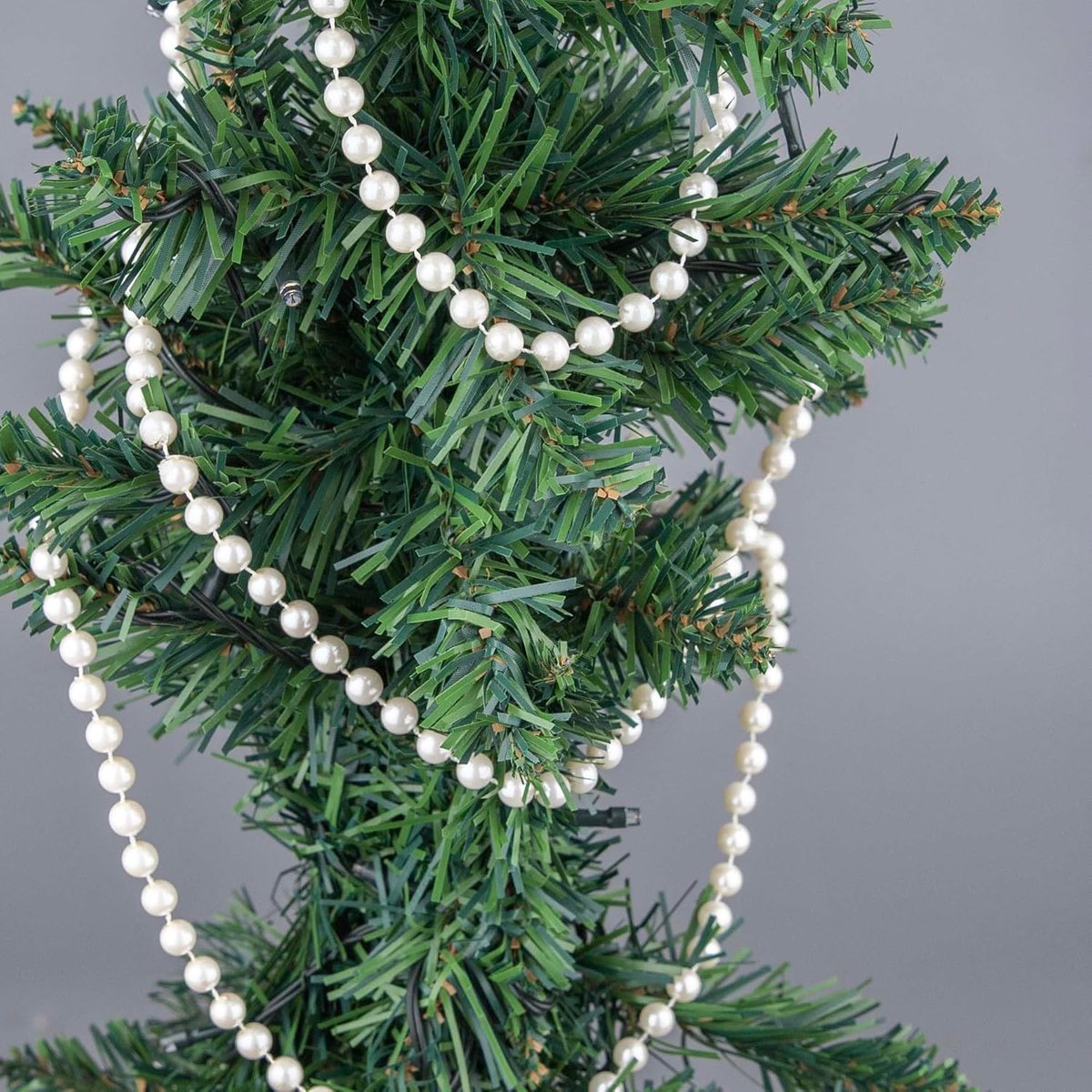 Glanzende Parel Kralen Slingers 7.2 Meter voor Kerstboom Decoratie en Knutselen – foto 3