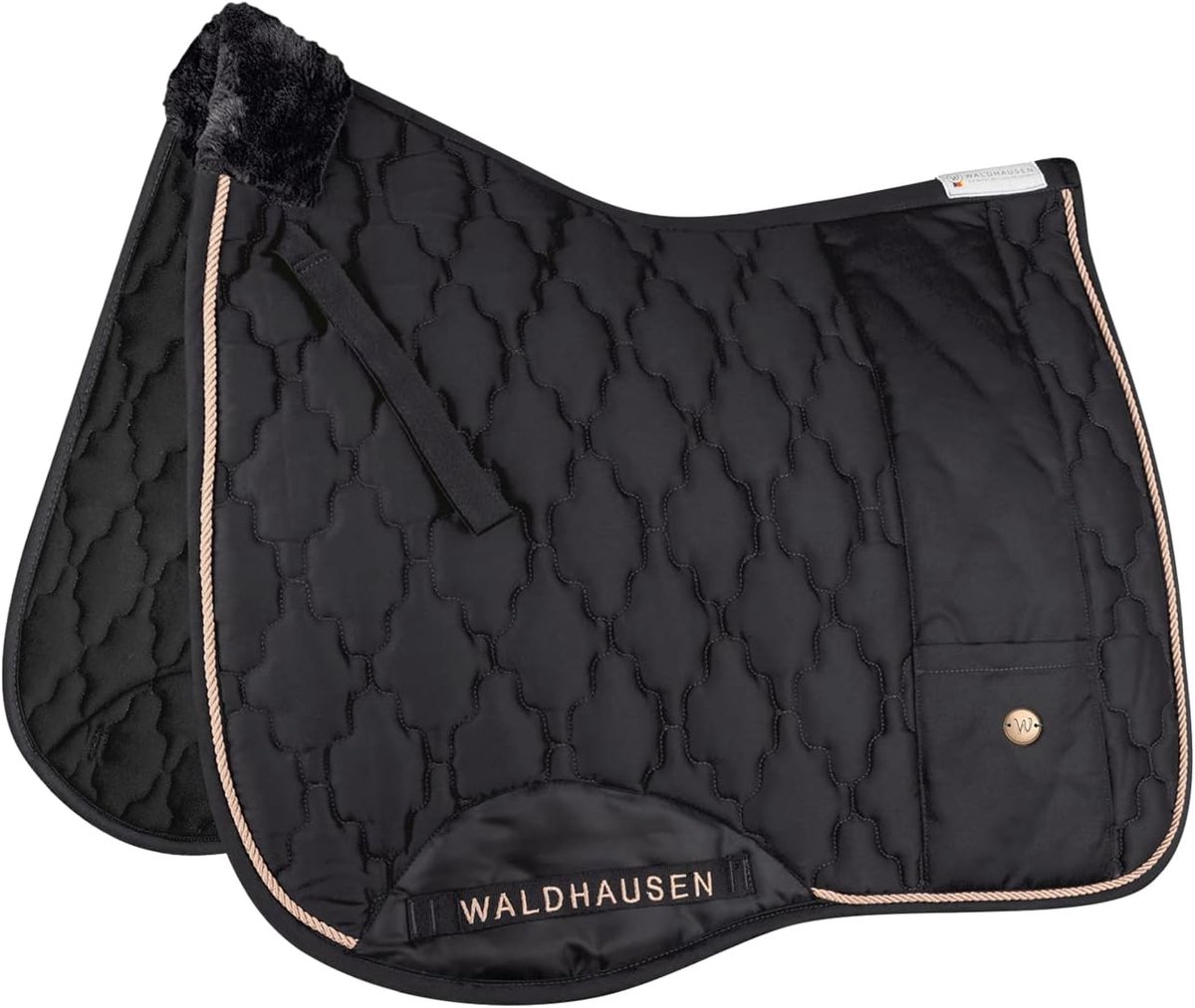 Modern Zadeldek Rosé Full - Zwart en Roze