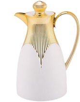 Cinar Thermoskan - 1L - Wit/Goud