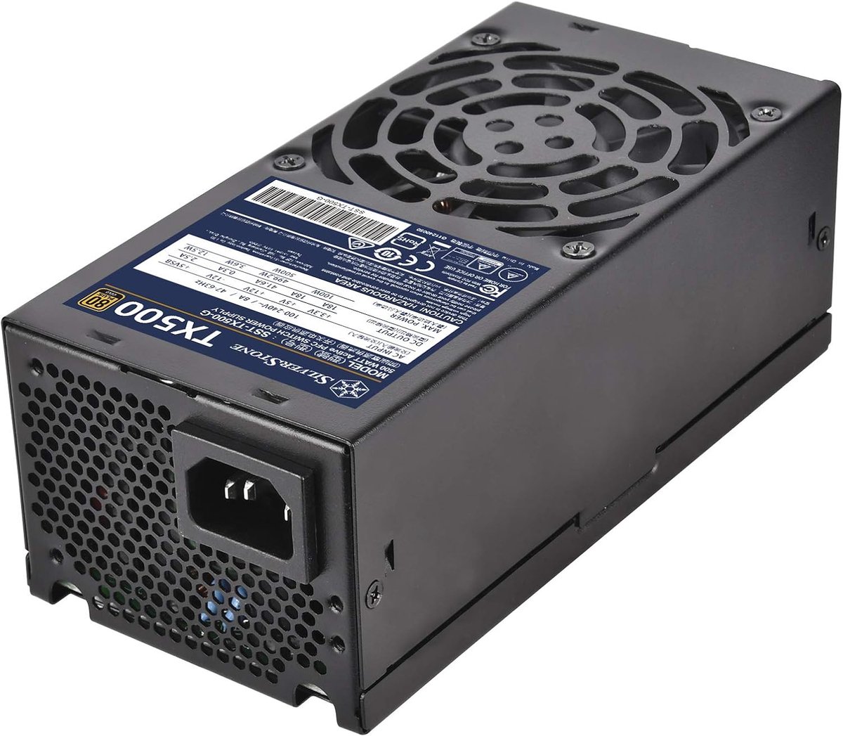Voedingseenheid - PC Component - Desktop Bouw - 500 Watt Goud - TFX Formaat - Zwart