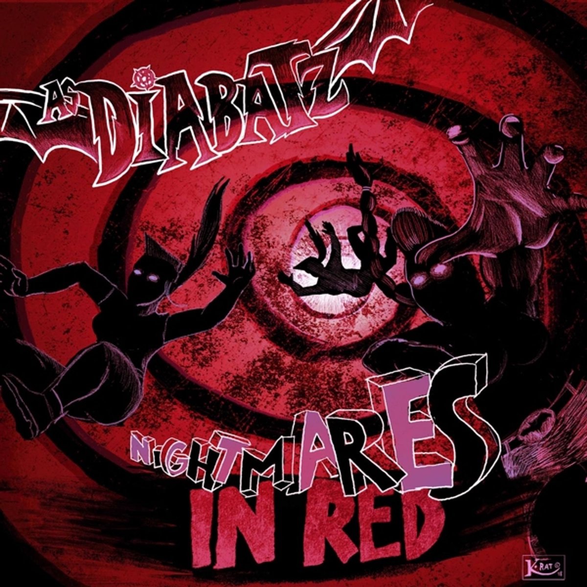 As Diabatz - Nightmares In Red (LP+CD, Ltd.)