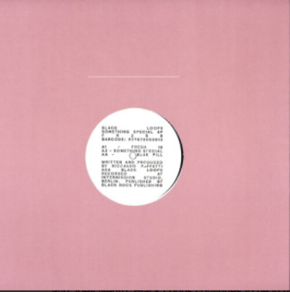 Black Loops - Something Special Ep