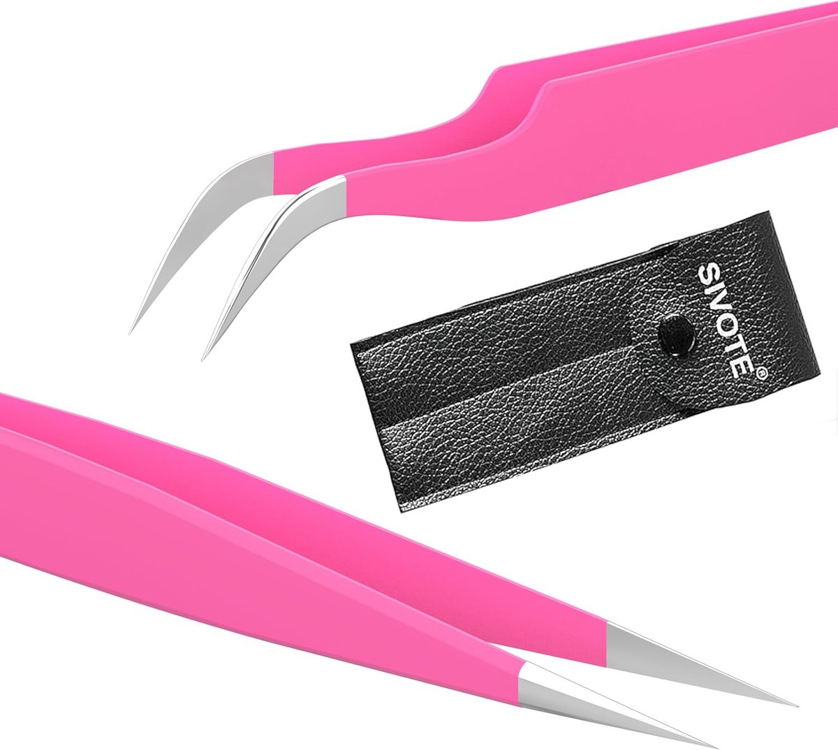 Set van 2 Mascara Wimpertangetjes voor Precisie en Eenvoudige Applicatie