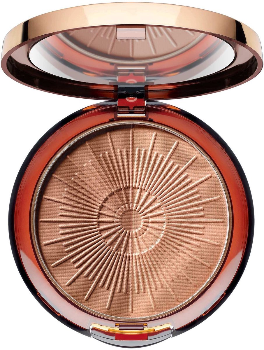 ARTDECO Bronzingpoeder in compactdoosje, langhoudend, navulbaar, #50 Almond, 10 g