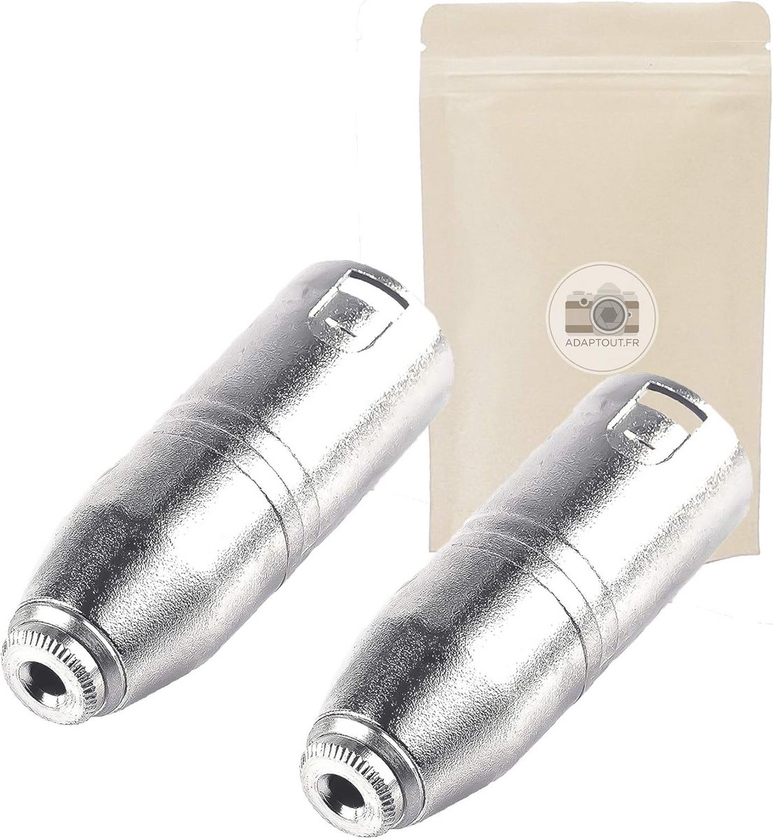 Audio Adapter - Mini Jack XLR - Muziek Geluid - Vrouwelijk naar Mannelijk