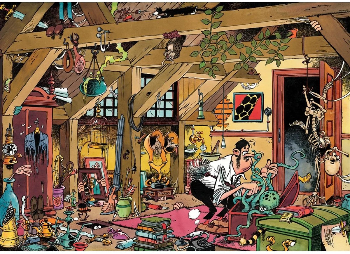 Jan van Haasteren - Oldtimers - The Bachelor - 1000 Stukjes puzzel — afbeelding 5