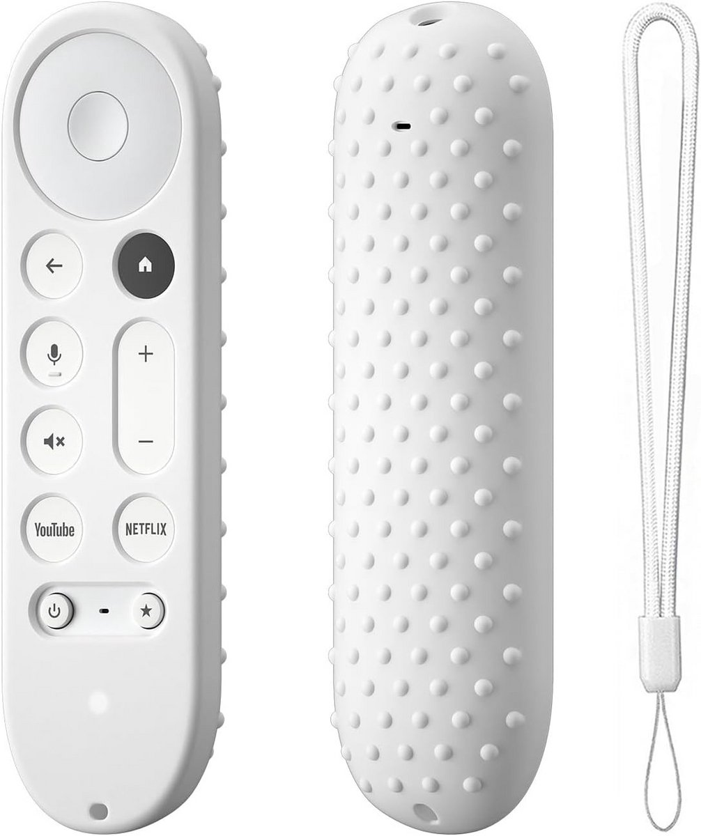 Stevige Siliconen Beschermhoes en Lanyard voor 4K TV Streamer Afstandsbediening