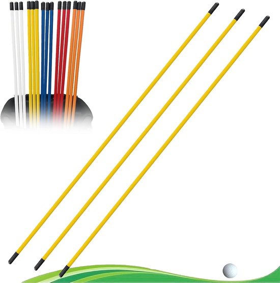 Golf Swing Trainingshulpmiddel Lijnstokken voor Precisie en Richting van Merkloos — afbeelding 5