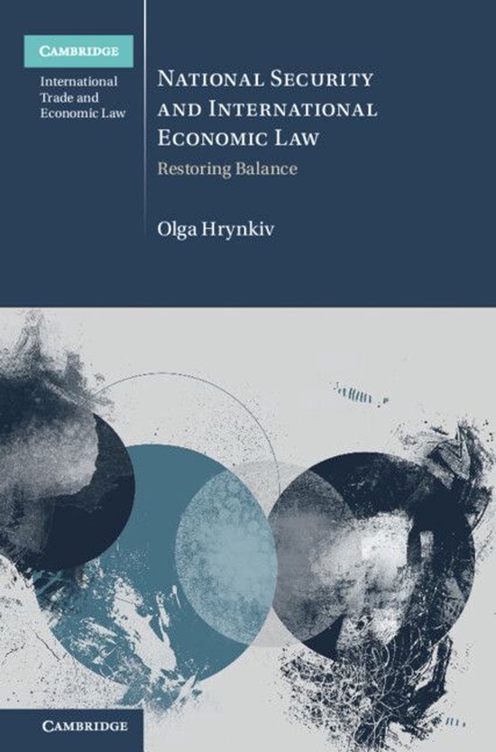 Cambridge International Trade and Economic Law - National Se ... - cover