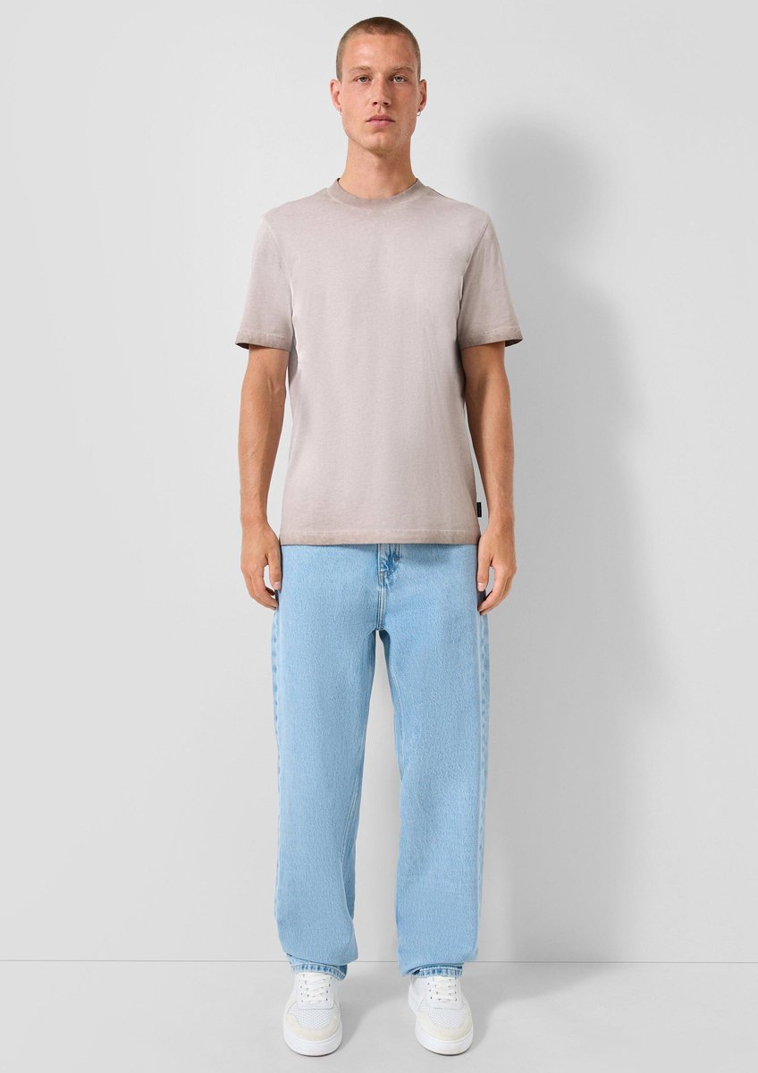 Jeans / Los model / Halfhoog / Rechte pijp