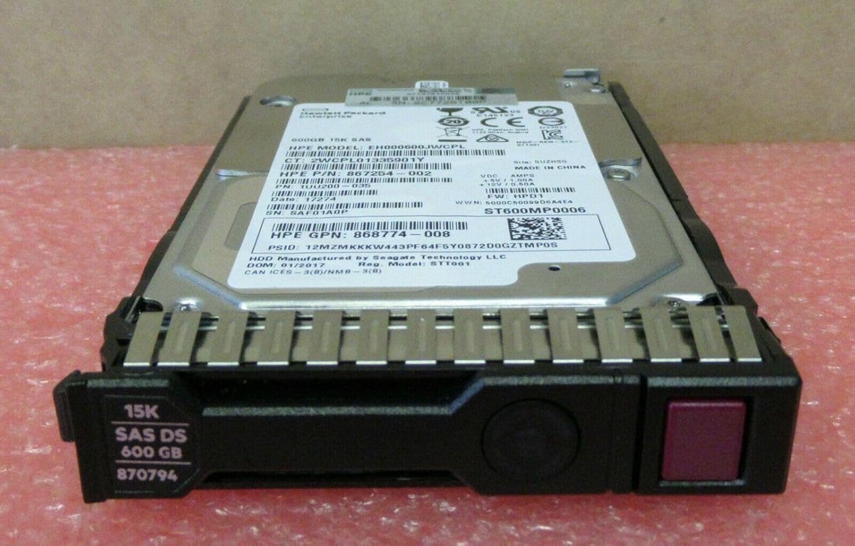 Interne Harde Schijf 600 GB SAS 2.5 inch - Hoge Snelheid Opslag