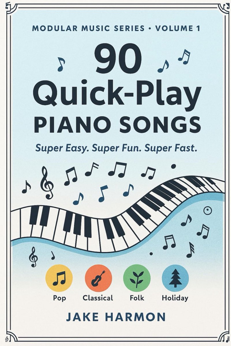 90 Populaire Piano Nummers: Snel en Eenvoudig Spelen Voor Beginners