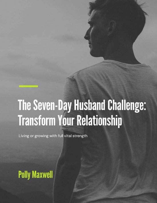 Seven Day to Be a Better Husband - cover