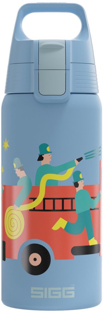 SIGG drinkfles Pompiers 0,5l - kindvriendelijke waterfles brandweer.