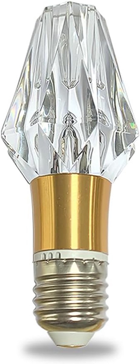 Decoratieve LED Lamp Kristal E27 5W Warm Wit Licht 3000K Energiebesparend
