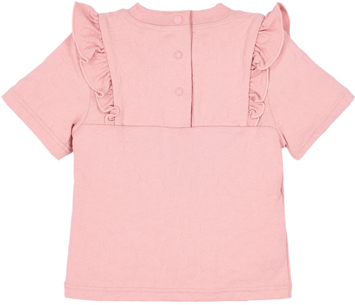 Little Dutch Zwemshirt Korte Mouwen - Dreamy Pink Rose - 86/92 Roze